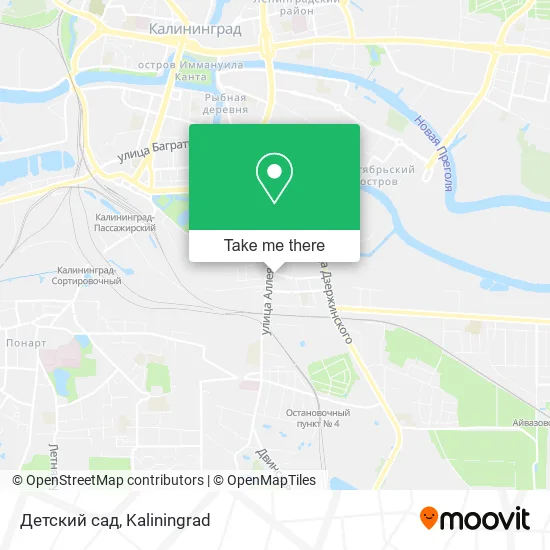 Детский сад map