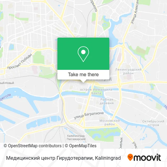 Медицинский центр Гирудотерапии map