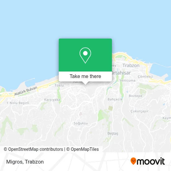 Migros map