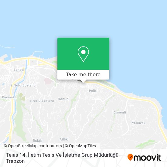Teiaş 14. İletim Tesis Ve İşletme Grup Müdürlüğü map