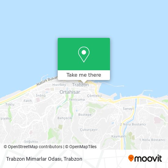 Trabzon Mimarlar Odası map