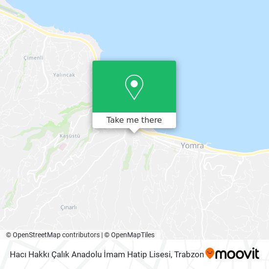 Hacı Hakkı Çalık Anadolu İmam Hatip Lisesi map
