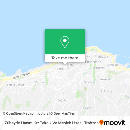 Zübeyde Hanım Kız Teknik Ve Meslek Lisesi map