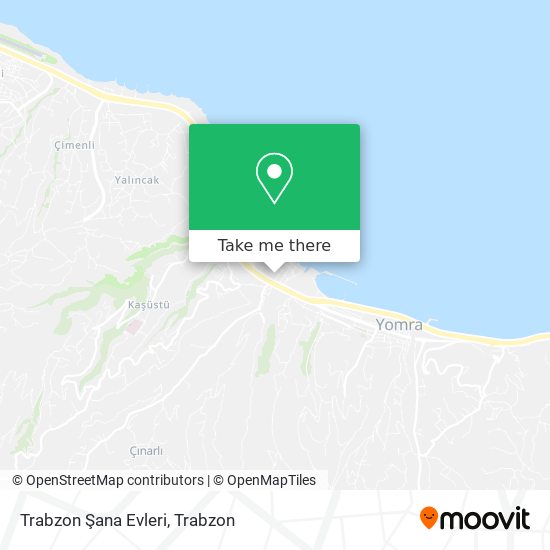 Trabzon Şana Evleri map