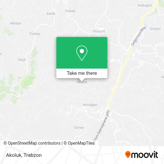 Akoluk map