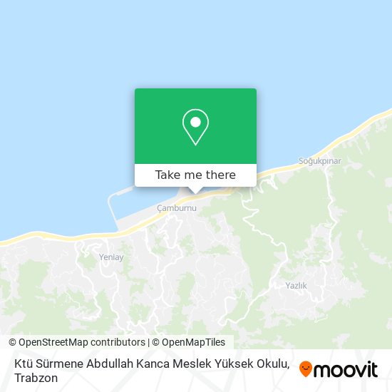 Ktü Sürmene Abdullah Kanca Meslek Yüksek Okulu map