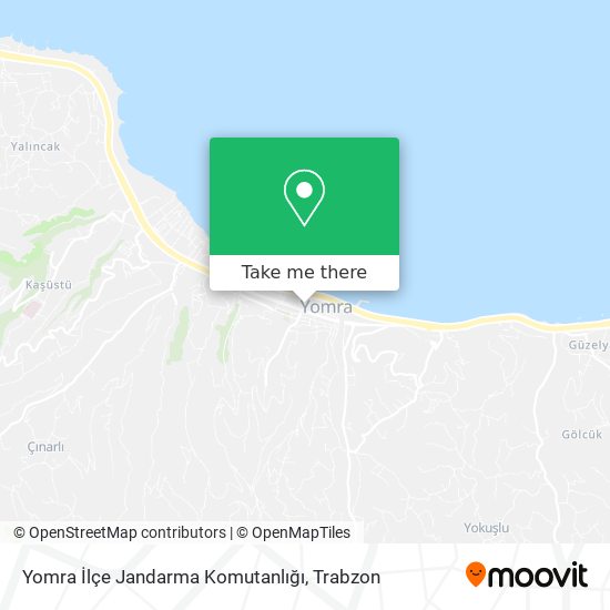 Yomra İlçe Jandarma Komutanlığı map