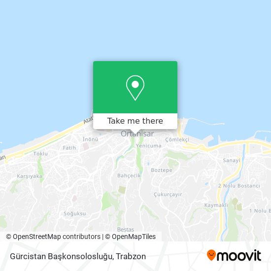 Gürcistan Başkonsolosluğu map
