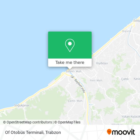 Of Otobüs Terminali map