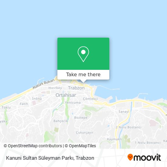 Kanuni Sultan Süleyman Parkı map