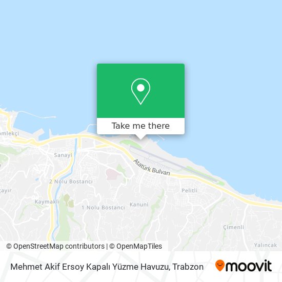 Mehmet Akif Ersoy Kapalı Yüzme Havuzu map
