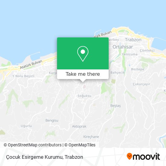 Çocuk Esirgeme Kurumu map