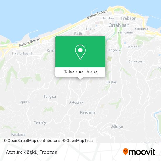 Atatürk Köşkü map