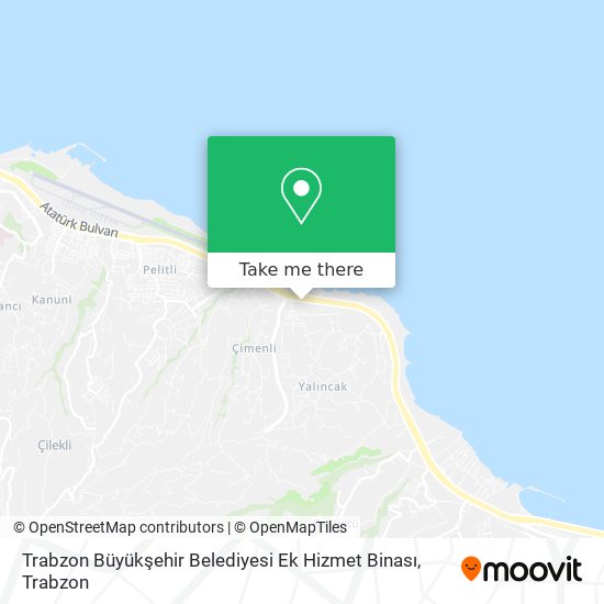 Trabzon Büyükşehir Belediyesi Ek Hizmet Binası map