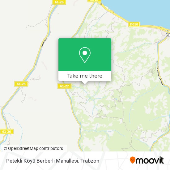 Petekli Köyü Berberli Mahallesi map