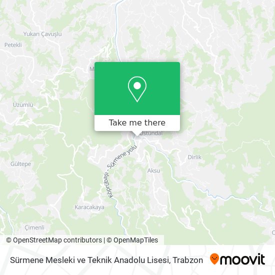 Sürmene Mesleki ve Teknik Anadolu Lisesi map
