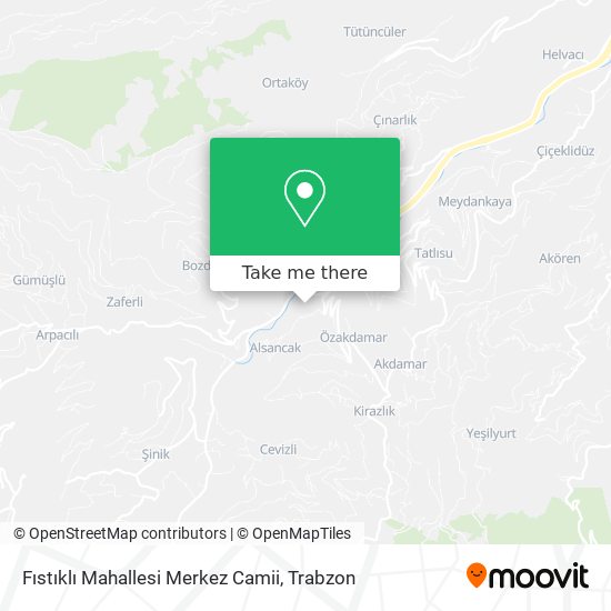 Fıstıklı Mahallesi Merkez Camii map