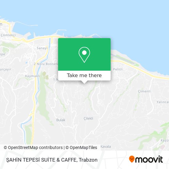 ŞAHİN TEPESİ SUİTE & CAFFE map