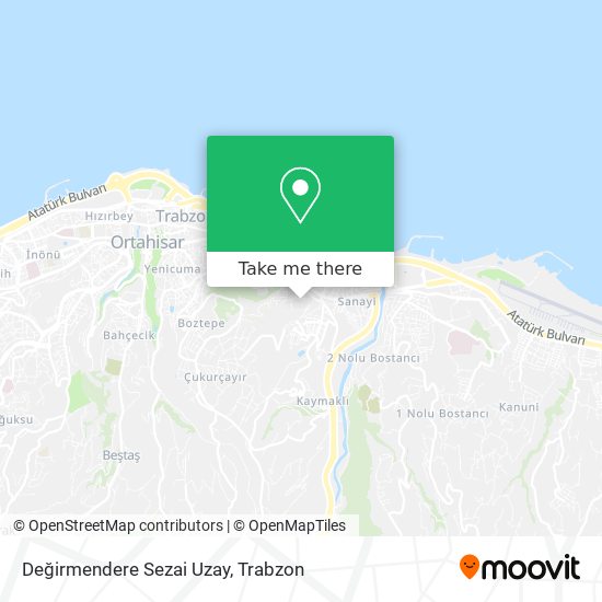 Değirmendere Sezai Uzay map