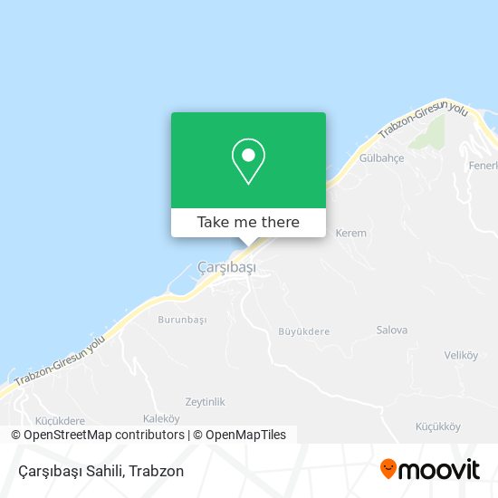 Çarşıbaşı Sahili map