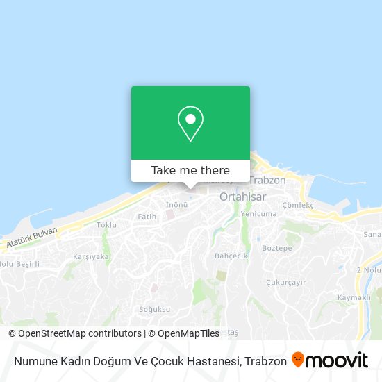 Numune Kadın Doğum Ve Çocuk Hastanesi map