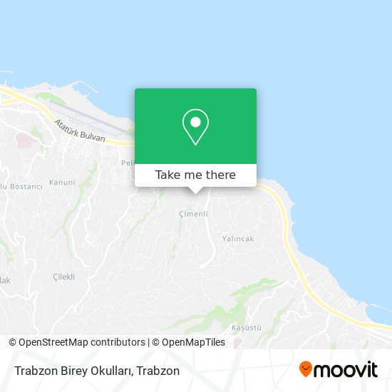 Trabzon Birey Okulları map