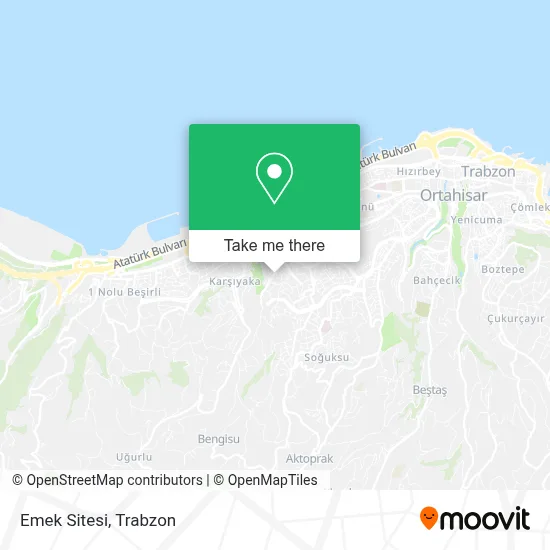 Emek Sitesi map