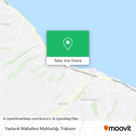 Yaylacık Mahallesi Muhtarlığı map