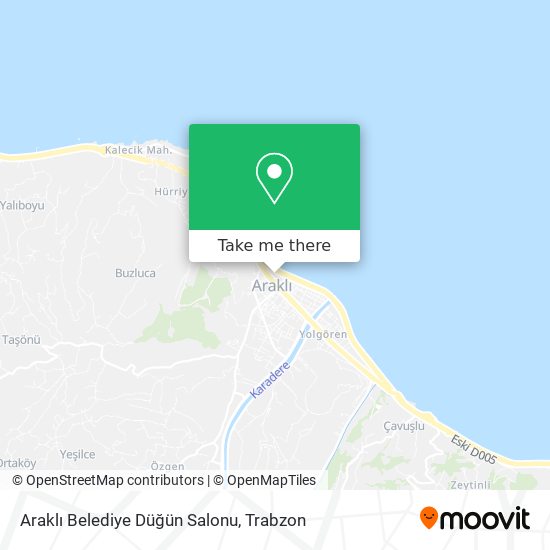 Araklı Belediye Düğün Salonu map
