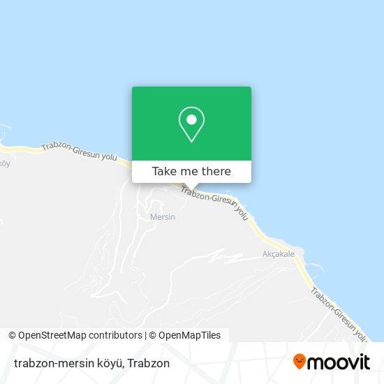 trabzon-mersin köyü map