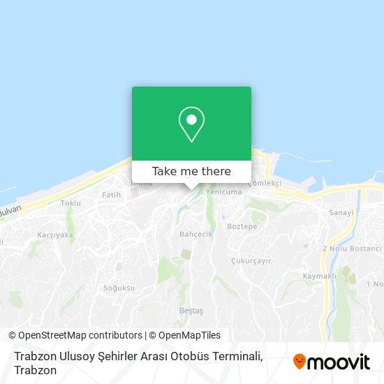 Trabzon Ulusoy Şehirler Arası Otobüs Terminali map