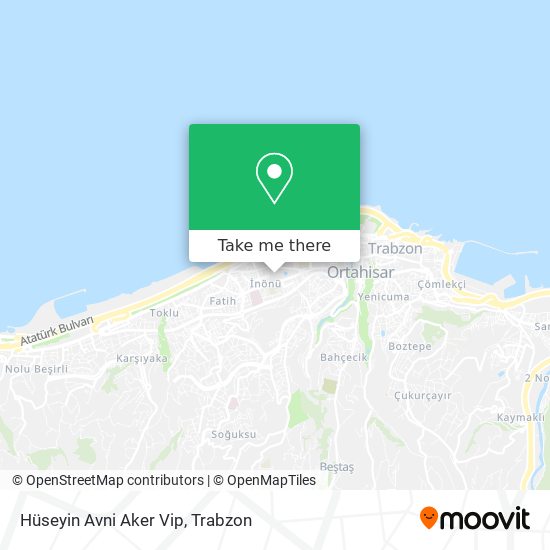 Hüseyin Avni Aker Vip map