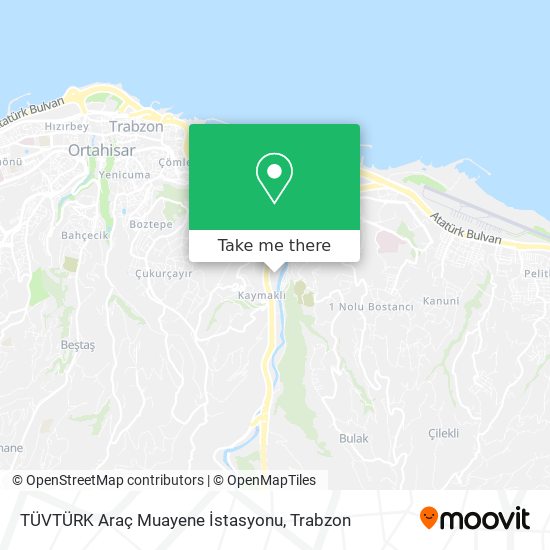 TÜVTÜRK Araç Muayene İstasyonu map