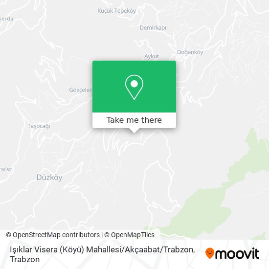Işıklar Visera (Köyü) Mahallesi / Akçaabat / Trabzon map