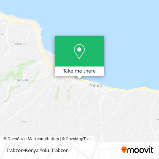 Trabzon-Konya Yolu map