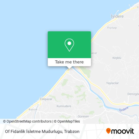 Of Fidanlik İsletme Mudurlugu map