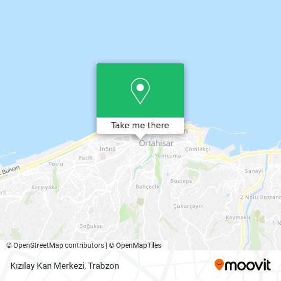 Kızılay Kan Merkezi map