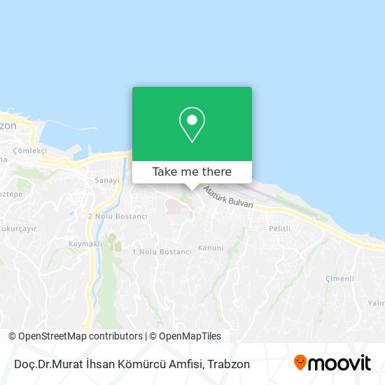 Doç.Dr.Murat İhsan Kömürcü Amfisi map