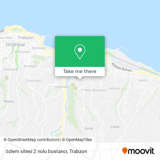 özlem sitesi 2 nolu bostancı map