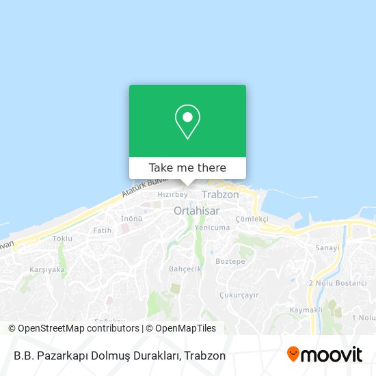B.B. Pazarkapı Dolmuş Durakları map