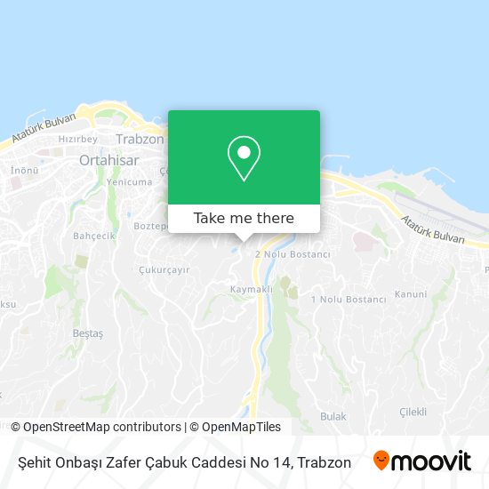 Şehit Onbaşı Zafer Çabuk Caddesi No 14 map