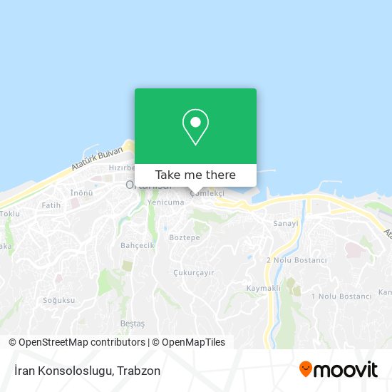 İran Konsoloslugu map