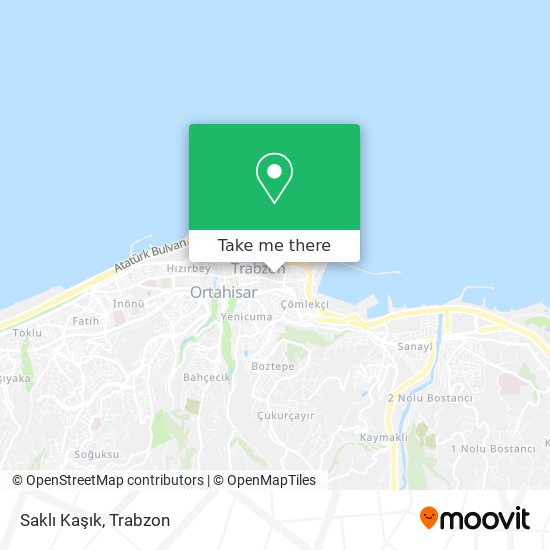 Saklı Kaşık map