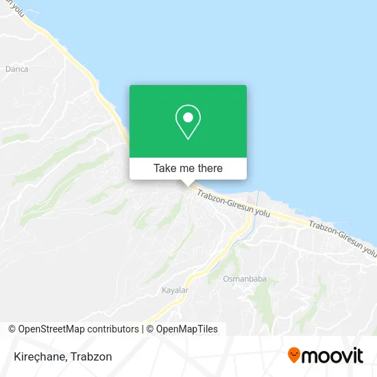 Kireçhane map
