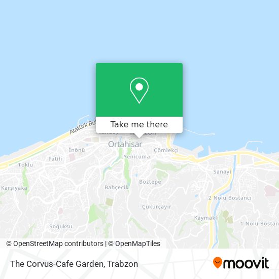 The Corvus-Cafe Garden map