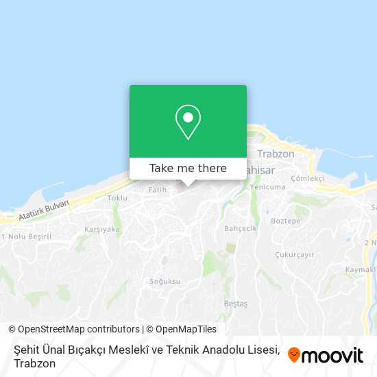 Şehit Ünal Bıçakçı Meslekî ve Teknik Anadolu Lisesi map