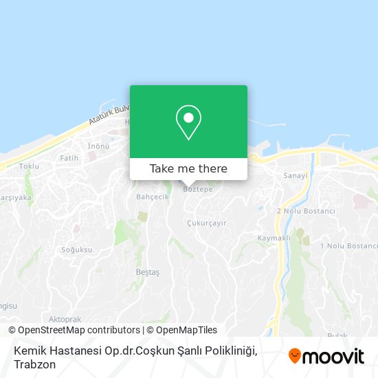 Kemik Hastanesi Op.dr.Coşkun Şanlı Polikliniği map