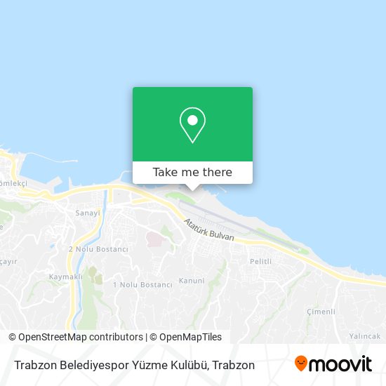 Trabzon Belediyespor Yüzme Kulübü map