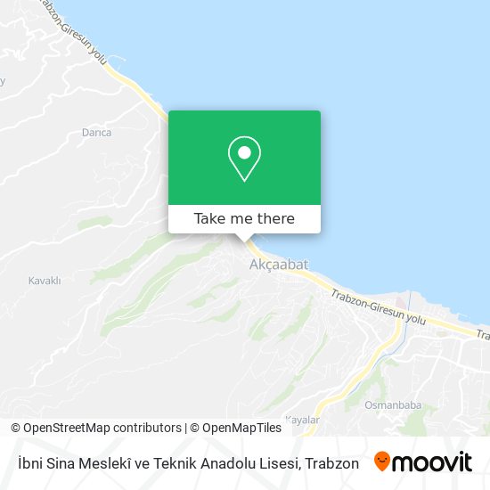 İbni Sina Meslekî ve Teknik Anadolu Lisesi map
