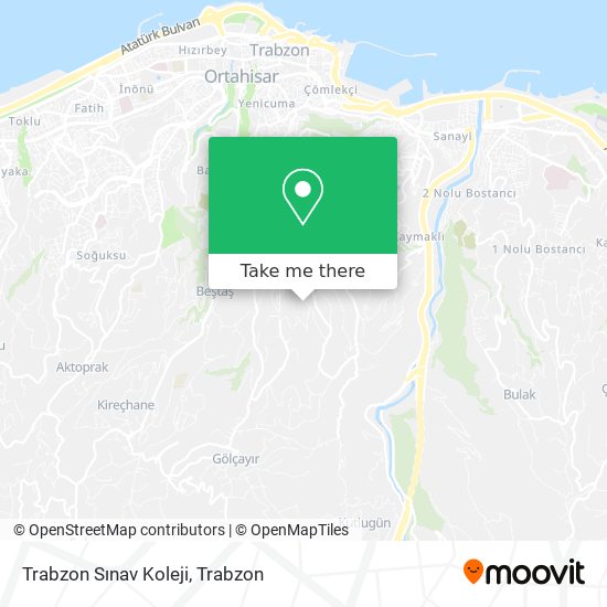 Trabzon Sınav Koleji map